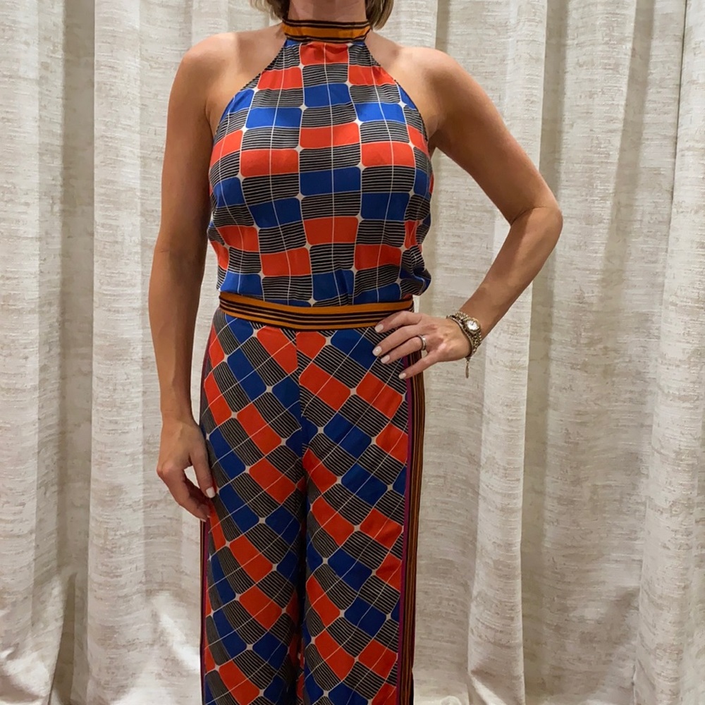 Alexis silk top and pants